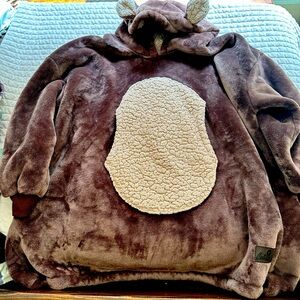 Teddy bear pullover.